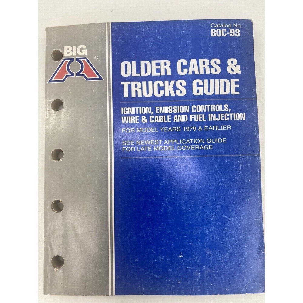 Big A 1979 And Earlier OLDER Cars & Trucks Guide Ignition Emission Wire BOC-93